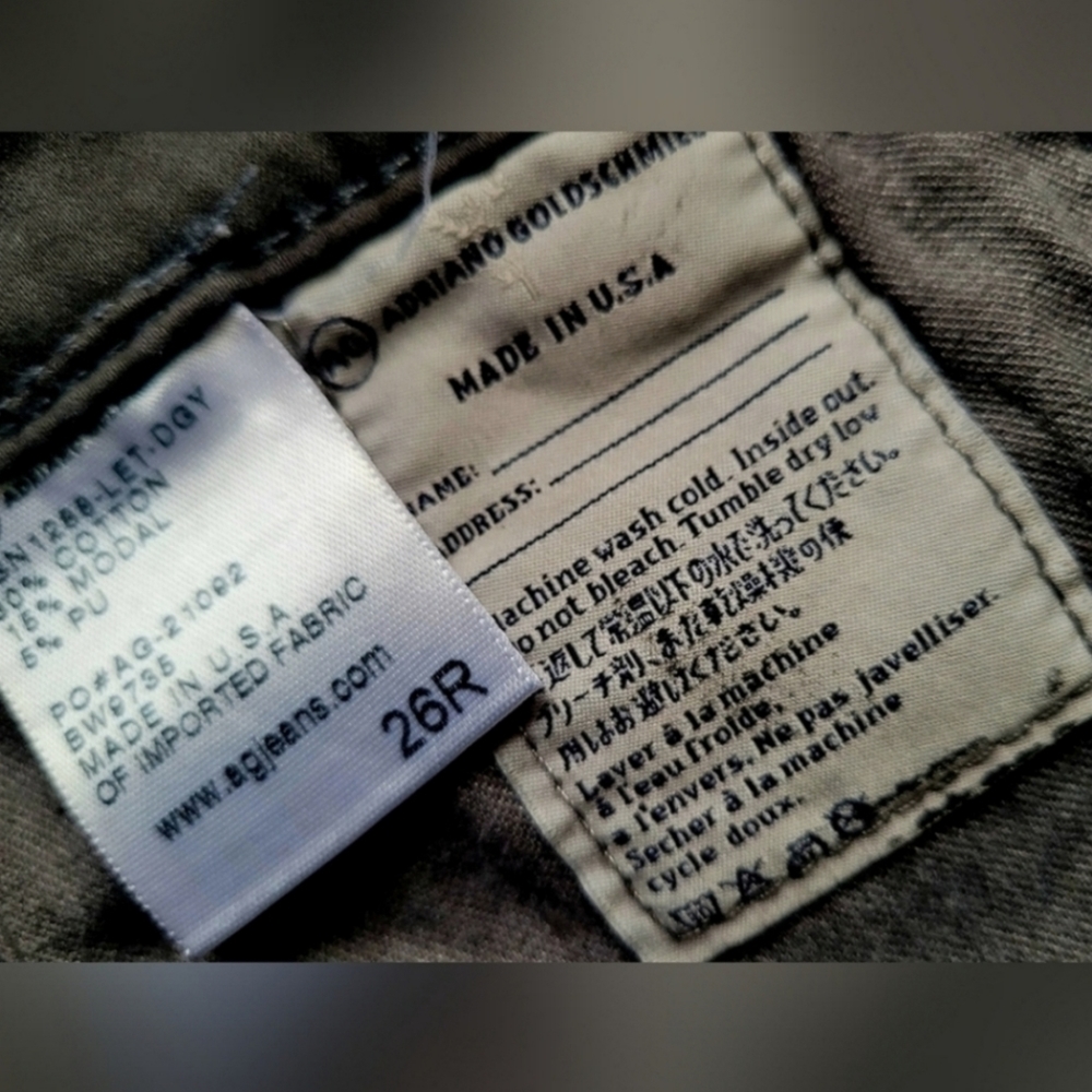 AG Adriano Goldschmied Women's Skinny Jeans - Gray - Picture 16 of 16